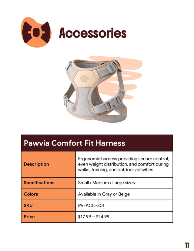 Pet Care Product Catalog Template - Página 11