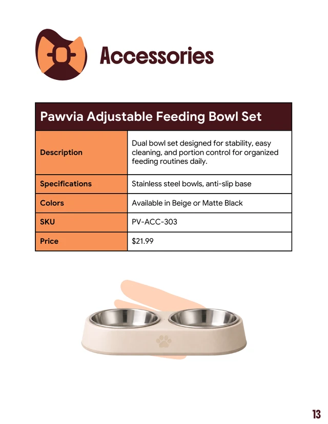 Pet Care Product Catalog Template - Página 13