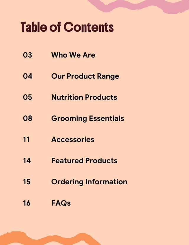 Pet Care Product Catalog Template - Página 2