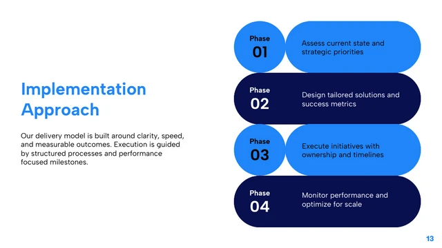 Business Growth Presentation Template - صفحة 13
