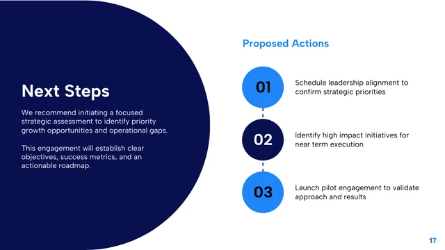 Business Growth Presentation Template - صفحة 17