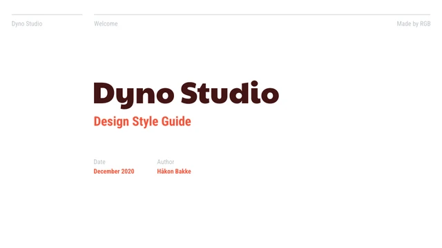 Red Design Style Guide - Página 1