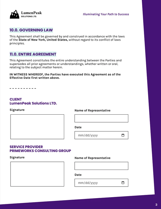 Ad Hoc Contract Template - page 3