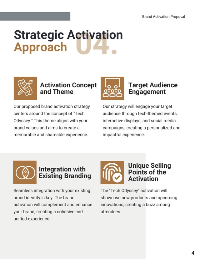 Brand Activation Proposal - Page 4