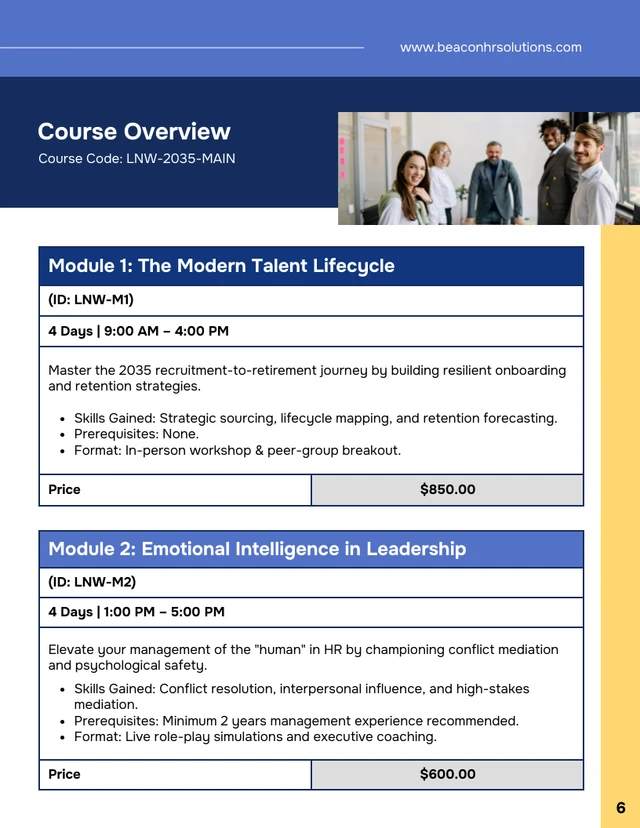 Corporate Training Course Catalog - Página 6