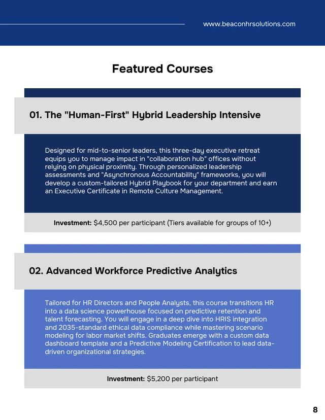 Corporate Training Course Catalog - Página 8