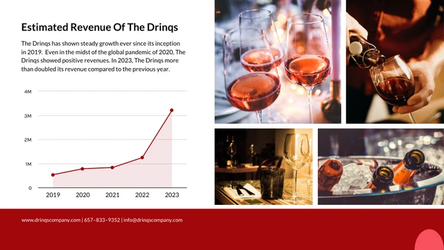 Red Wine Investor Pitch Deck Template - Page 4