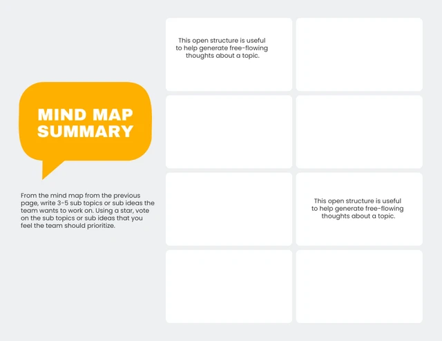 White And Yellow Clean Minimalist Modern Mind Map Brainstorm Presentation - Page 5