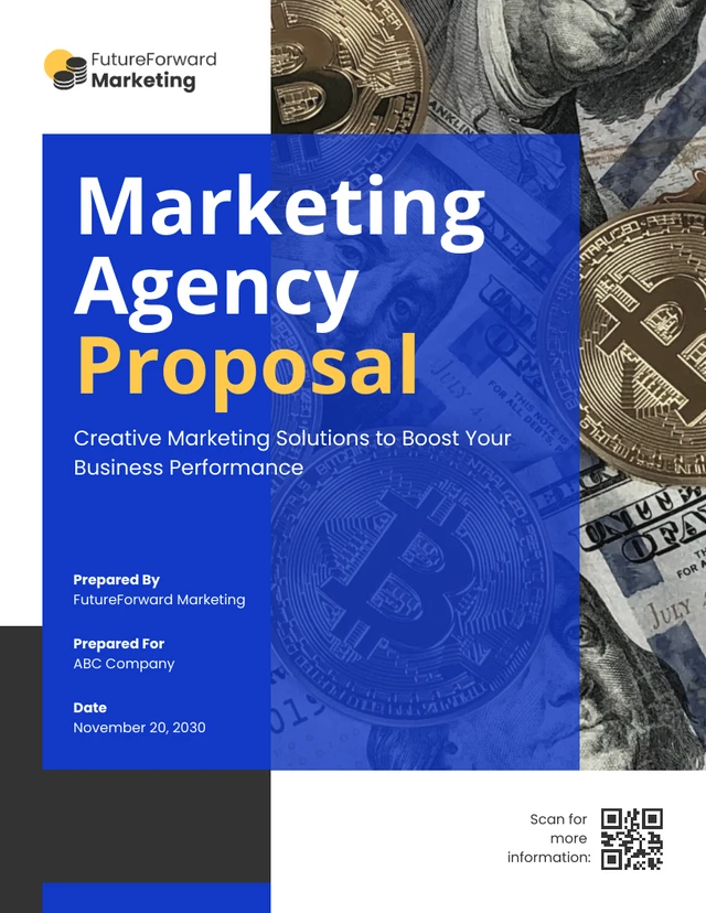 Marketing Agency Proposal Template - Seite 1