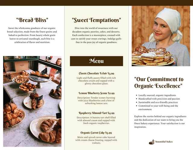 Organic Bakery Selection Brochure - Page 2
