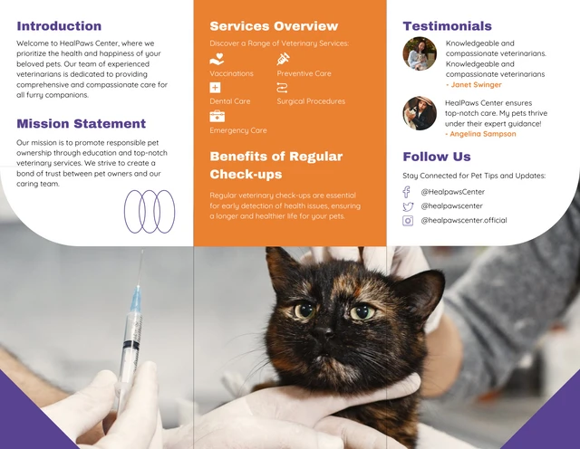 Veterinary Care Information Brochure - Page 2