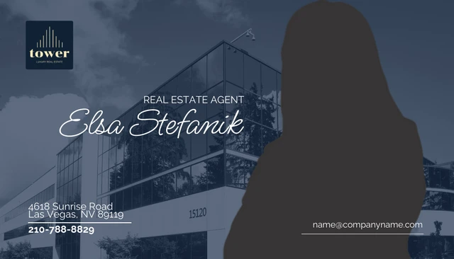 Real Estate Business Card - Page 1