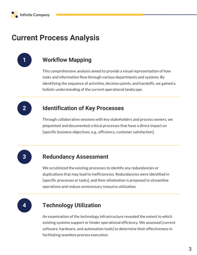 Process Improvement Consulting Report - Page 3