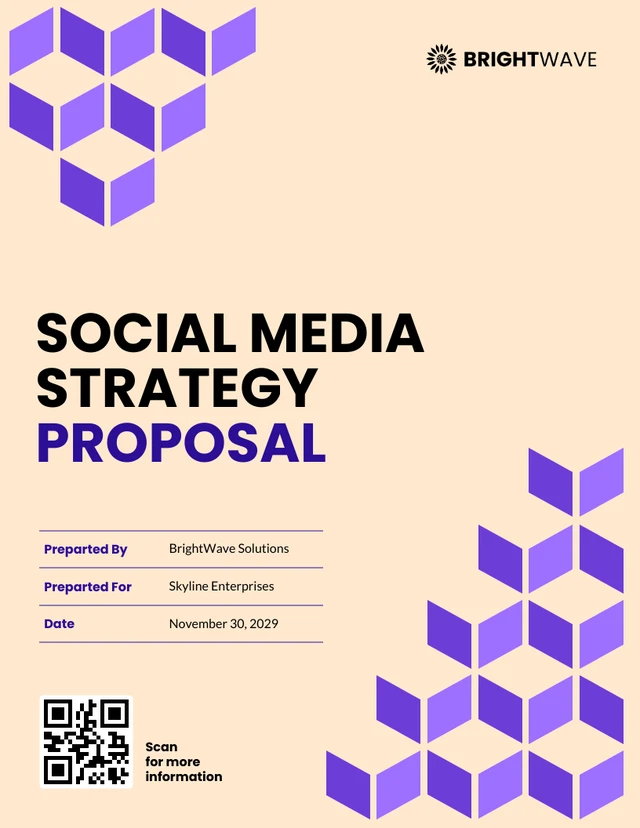 Social Media Strategy Proposal - صفحة 1