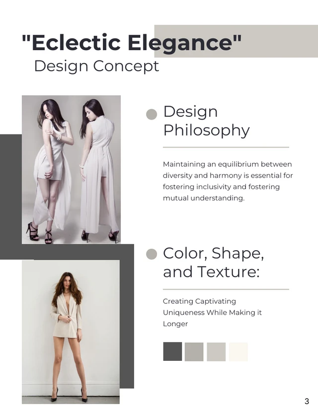 Fashion Design Proposal - Page 3
