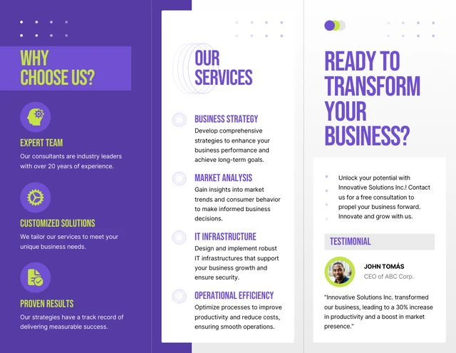 6 Page Brochure Template - Page 2