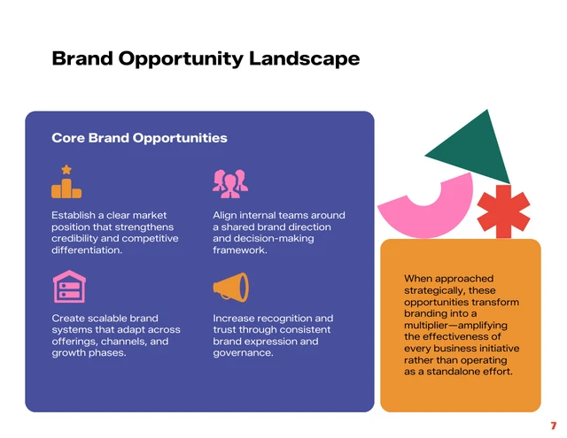 Modern Abstract Branding Strategy Proposal Template - Pagina 7