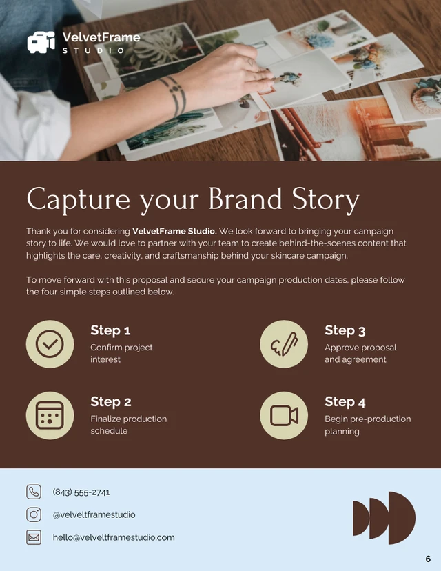 Videography Proposal Template - Página 6