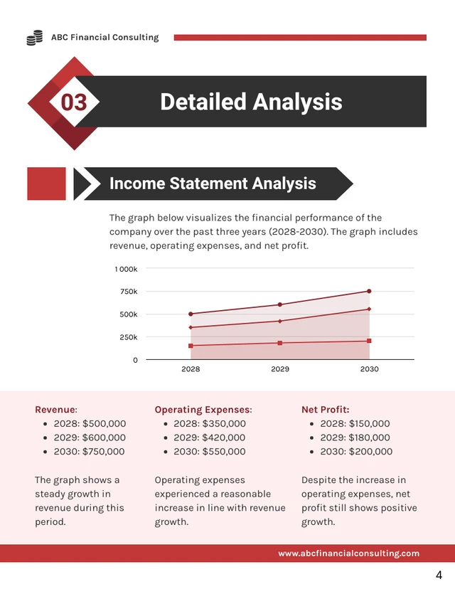 Financial Analysis Consulting Report - Page 4
