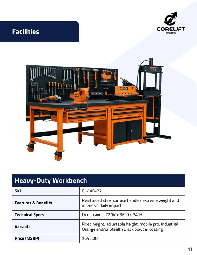 Industrial Equipment Product Catalog - صفحة 11
