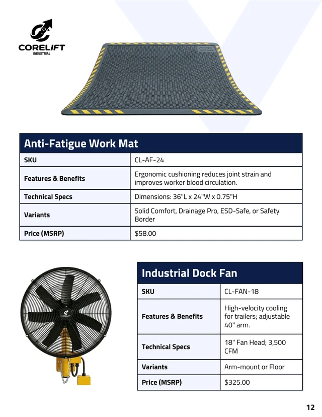 Industrial Equipment Product Catalog - صفحة 12