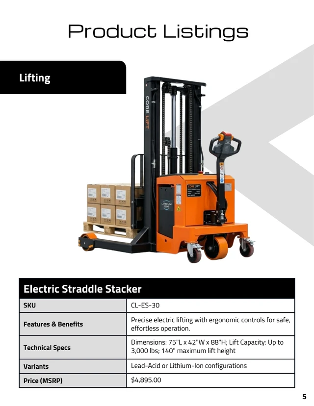 Industrial Equipment Product Catalog - صفحة 5