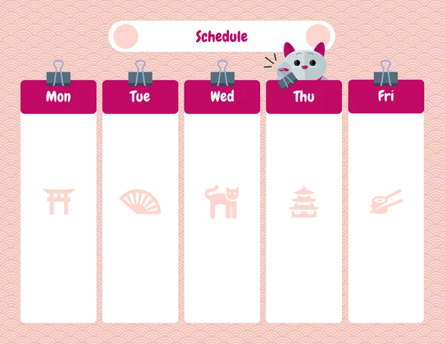 Schedule - Anime 