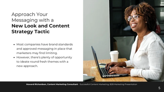 Successful Content Marketing Presentation - Page 5