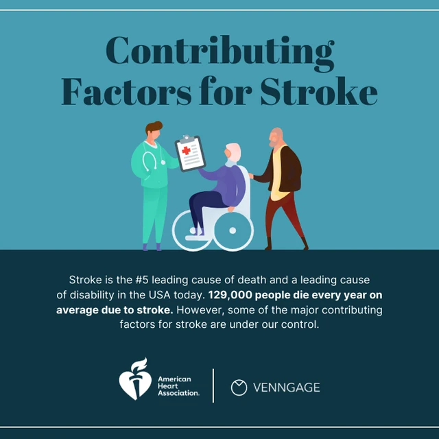 Stroke Awareness Month Instagram Carousel - Page 1