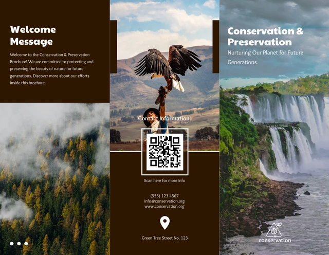 Conservation & Preservation Brochure - Page 1
