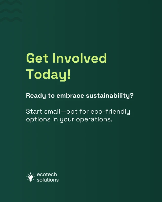 Business Sustainability Social Media Carousel Template - Página 5