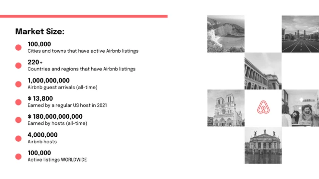 Clean Modern Airbnb Pitch Deck Template - Page 4