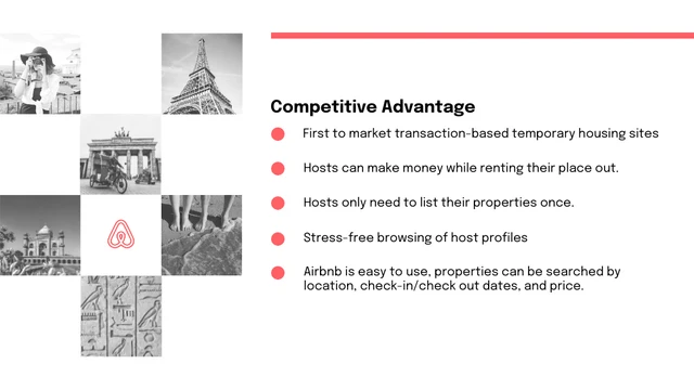 Clean Modern Airbnb Pitch Deck Template - Page 6