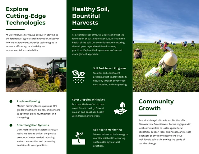 Sustainable Agriculture Brochure - Page 2