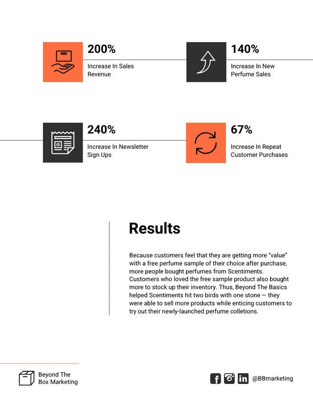 Clean Modern Product Launch Case Study Template - Page 5