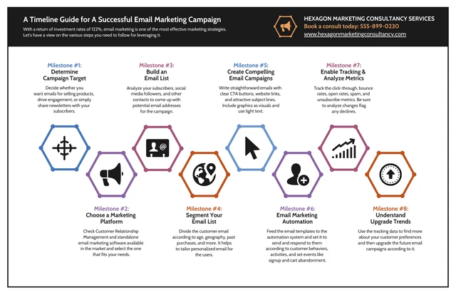 Marketing Consultant Campaign Timeline