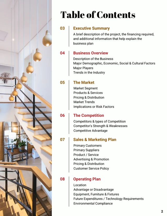 Design Consultant Business Plan - page 2