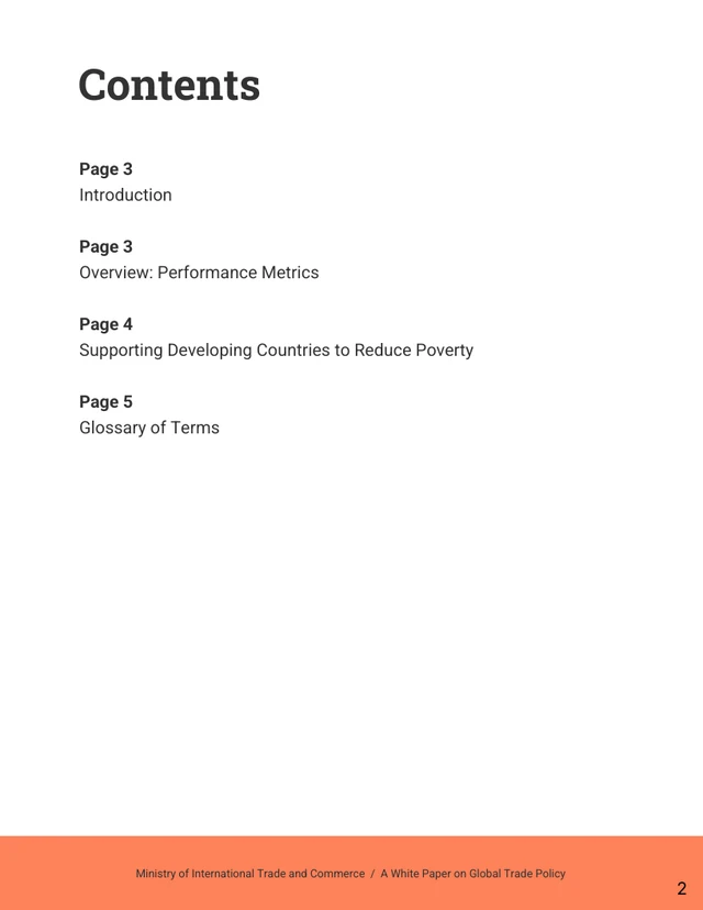 Modern Economic Policy White Paper  - Seite 2