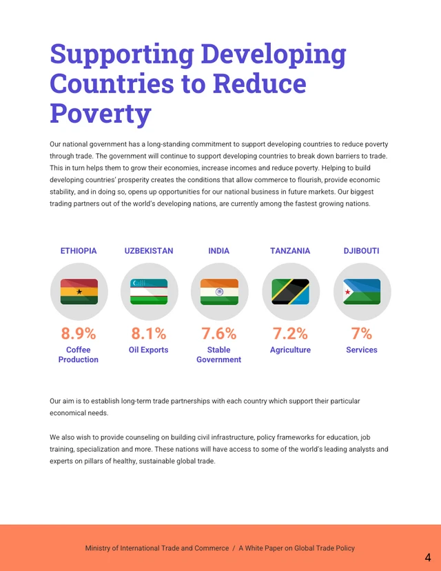 Modern Economic Policy White Paper  - Seite 4