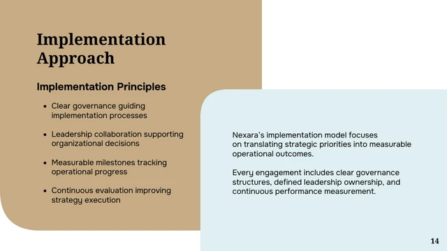 Professional Company Presentation Template - page 14