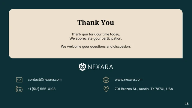 Professional Company Presentation Template - page 18