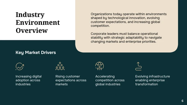 Professional Company Presentation Template - page 6