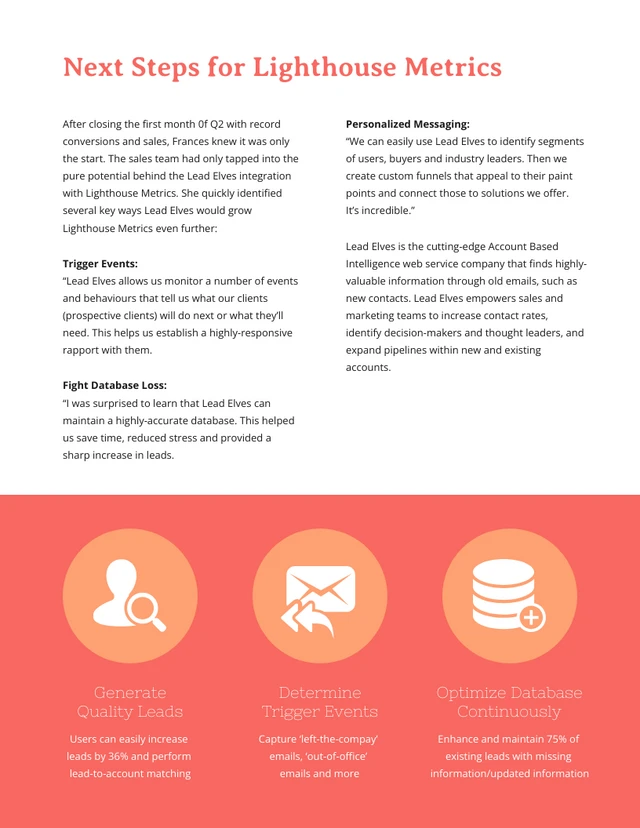 Red SAAS Business Case Study - Venngage