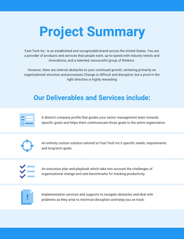 Business Consulting Services Proposal - page 4