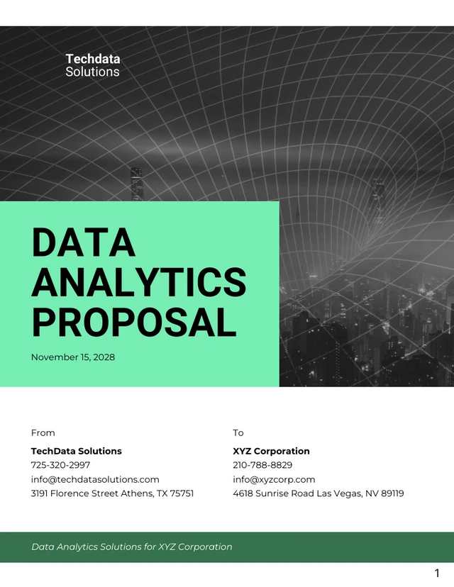 Data Analytics Proposals - Page 1