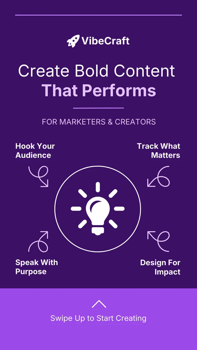 Modello di storia di Instagram per il marketing dei contenuti