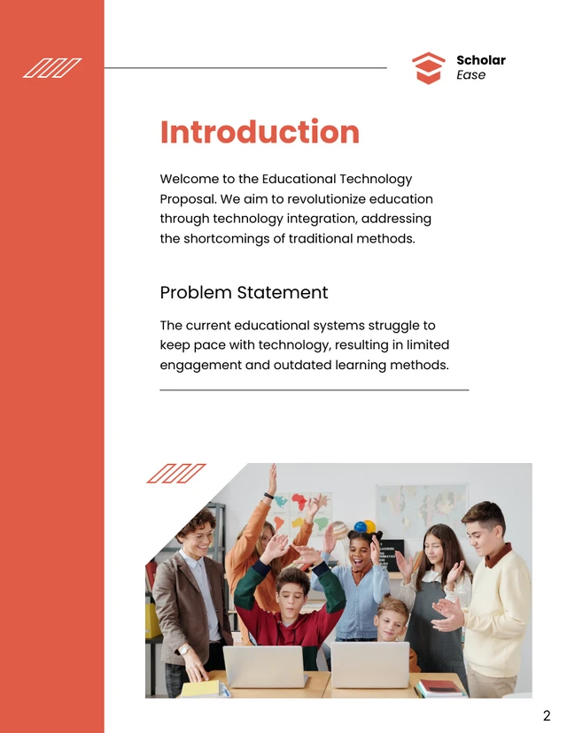 Educational Technology Proposal - Page 2