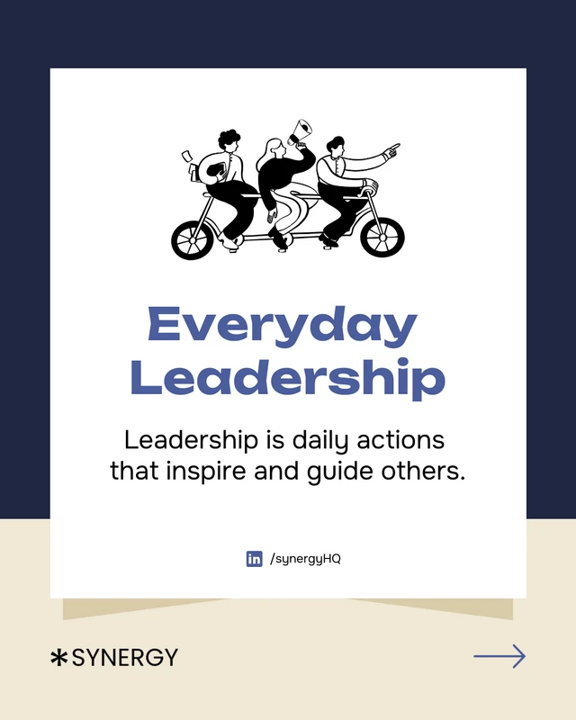 Everyday Leadership Carousel Post Template - Page 1