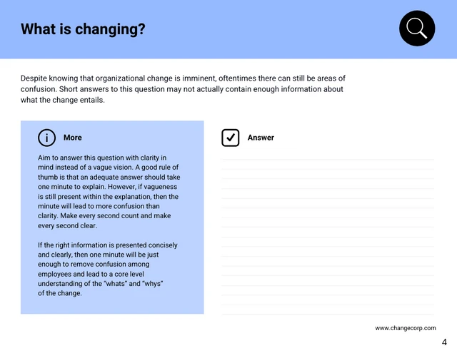Change Management Questionnaire Handbook - Página 4
