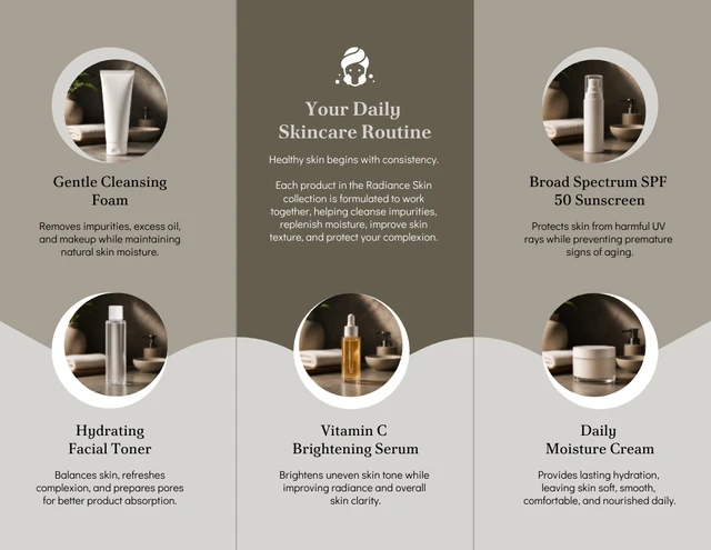 Tri Fold Product Brochure - صفحة 2